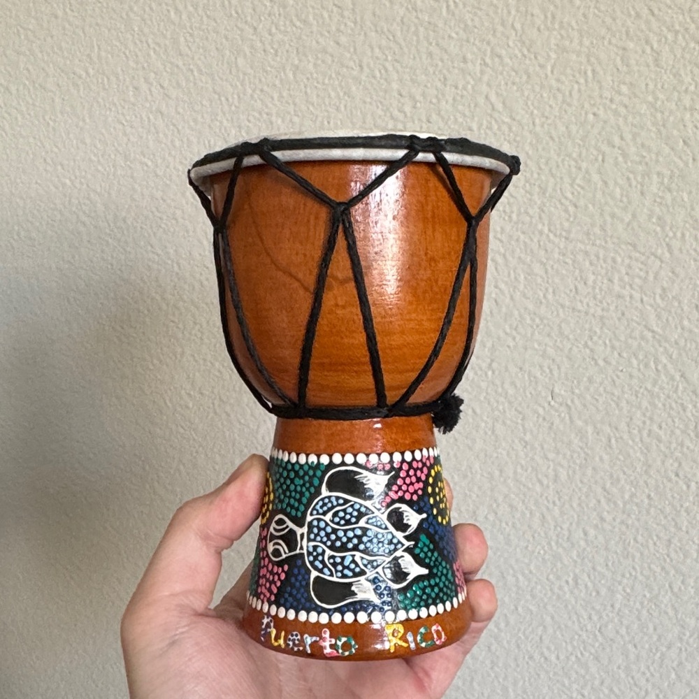 Puerto Rico Handcrafted Bongo Drum